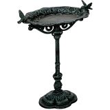 STILISTA Baie pentru păsări din fontă, 45 x 35 cm, verde ant