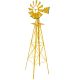 STILISTA Moară de vânt, 245 x 55 cm, oțel, galben