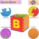 Covoraș educativ puzzle EVA, litere și cifre, 86 piese, 3,6m