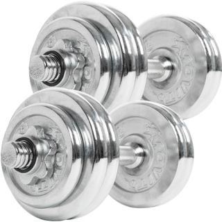 Set de gantere crom 30 kg MOVIT