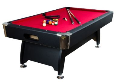 Masă de biliard de 7 ft cu echipament
