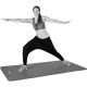 Covor de exerciții yoga MOVIT 190 x 100 x 1,5 cm gri