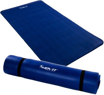 Covor de yoga MOVIT , 190 x 100 x 1,5 cm albastru regal