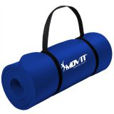 Covor de exerciții MOVIT 190 x 60 x 1,5 cm albastru regal