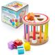 Rola de sortare pentru copii din lemn, 16 x 16 x 14 cm