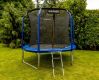 Marimex Trambulină + plasă de siguranță, trepte, 244 cm