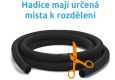 Furtun piscină, 400 x 125 cm, negru