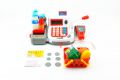 Casă de marcat din plastic digital 30cm cu accesorii