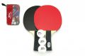 Set tenis de masă 2 buc palete+3 mingi intr-o pungă 26x17cm