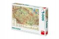 Harta Puzzle a Republicii Cehe 47x33cm 500 bucăți
