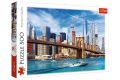 Puzzle vedere la New York 500 de piese 48x34 cm într-o cutie