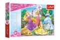 Puzzle Prințese Disney 27x20cm 30 piese in cutie 21x14x4 cm