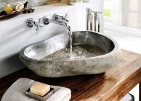 Lavoar din piatră naturală de râu The Lavabo Cut