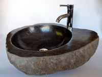 Lavoar din piatră naturală The Lavabo Slice Avocado