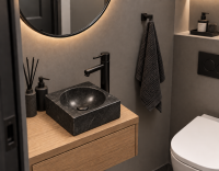 Lavoar din piatră Handwash Black