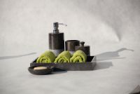 Set de baie din piatră Black