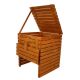Composter de grădină din lemn - 1200l