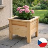 Ghiveci din lemn Maceta, 40 x 40 x 37 cm