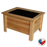 Ghiveci din lemn Maceta, 58 x 45 x 37 cm