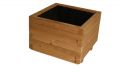 Ghiveci de flori din lemn Flor THERMOWOOD - 37 x 37 x 31 cm