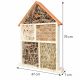 Casă pentru insecte din lemn, 47x76 cm, protecție naturală