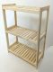 Raft din lemn, 3 rafturi, 93 x 80 x 33 cm