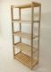 Raft din lemn, 5 rafturi, 173 x 70 x 33 cm