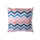 Husă de pernă Pastel zigzag, 45 x 45 cm