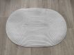 Suport farfurie ovală - alb