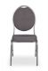 Scaun metalic de congres MONZA DELUXE, gri