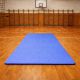 Saltea gimnastică EVA 210×110 cm albastră, suprafață netedă/