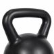 Kettlebell fitness 2 kg, mâner ergonomic, plastic/ciment