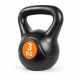 Ganteră kettlebell 3 kg pentru fitness acasă, plastic/ciment