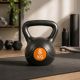 Kettlebell 8 kg pentru antrenament acasă, plastic, ergonomic