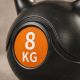 Kettlebell 8 kg pentru antrenament acasă, plastic, ergonomic