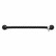 Coardă pentru triceps, 75 cm, prindere metalică, neagră