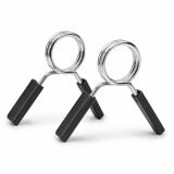 Set coliere siguranță haltere 30/31 mm, oțel, 2 bucăți