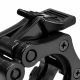 Coliere rapide pentru haltere, 50/51 mm, set 2 bucăți, negru