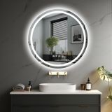 IREDA Oglindă de baie cu iluminare LED, 70 cm