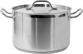Oală cu capac 28 x 18 cm, 11,1 l, oțel inoxidabil