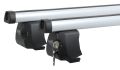Suport de acoperiș SCALA, argintiu, blocare, ALU DIH