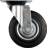 Roată pivotantă, cauciuc - 150 kg, 200/46/235 mm