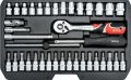 Set Gola 1/4" 38 buc XS în cutie