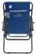 Scaun de camping,înclinat LIVORNO - albastru