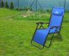 Scaun de camping,înclinat LIVORNO - albastru
