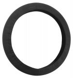 Husă de volan PLUSH - negru