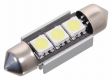 Bec 3 SMD LED 12V suf., cu rezistență CAN-BUS ready alb