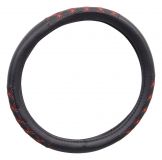 Husă volan BLIND - roșu/negru