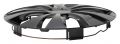 Capac de roată Storm Black 16 ", 1x - negru