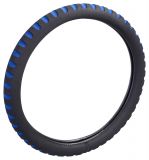 Husă SOFT volan - albastru / negru